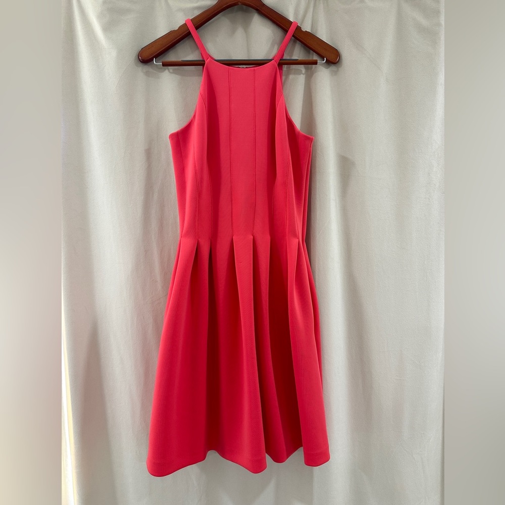 Calvin Klein Hot Pink Midi Dress Size 4